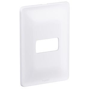 Placa 1 Posto Nel com Suporte Zeffia Legrand 4x2 Branco