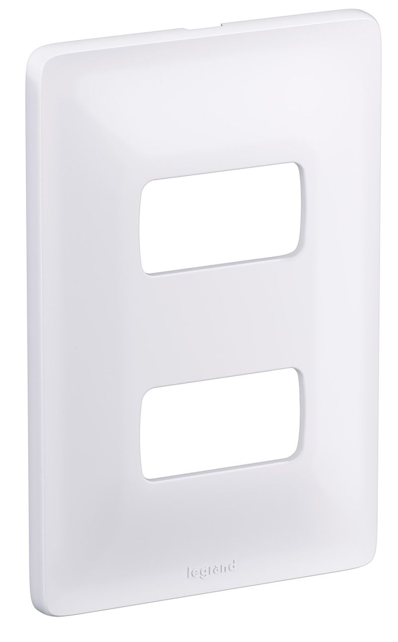 PLACA-2-POSTOS-SEPARADOS-NEL-COM-SUPORTE-ZEFFIA-LEGRAND-680182-4X2-BRANCO