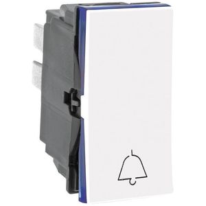 Módulo Pulsador Campainha Pial Plus+ Legrand 2A 250V Branco