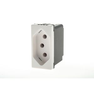 Módulo Tomada 2 Polos e 1 Tomada Pial Plus+ Legrand 20A 250V Branco