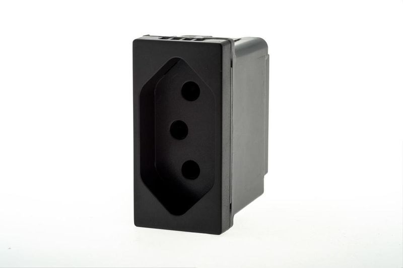 Modulo-Tomada-2-Polos-e-1-Tomada-Pial-Plus--Legrand-10A-250V-Preto