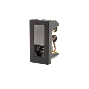 Módulo Tomada Para Telefonia Pial Plus+ Legrand RJ11 4 Fios Preto