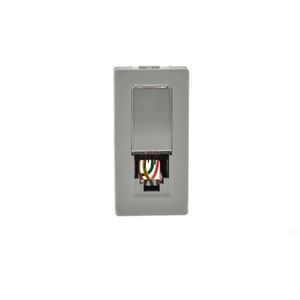 Módulo Tomada Para Telefonia Pial Plus+ Legrand RJ11 4 Fios Cinza