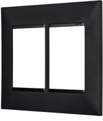 Placa-3-3-Postos-Pial-Plus--Legrand-4x4-Preto
