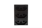 Modulo-Tomada-Triplex-2-Polos-Tomada-Pial-Plus--Legrand-10A-250V-Preto