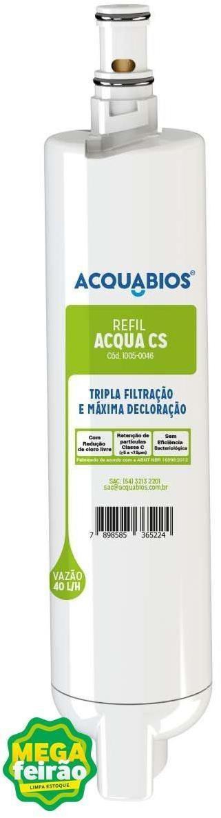 Refil-Filtro-de-Agua-Para-Torneira-Acquabios-CS-30-35-36-Branco