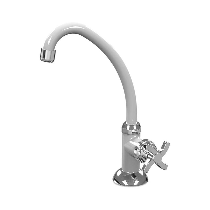 TORNEIRA-PIA-COZINHA-DE-PLASTICO-ACQUABIOS-BANCADA-QUADRISETA-BRANCO-CROMADO