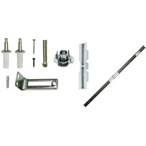Kit de Ferragens Porta Camarão Rodinato Marrom 1 Metro
