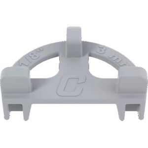 Espaçador / Separador de Piso Cortag Duplo Tipo T 3,0x6,0mm 1/8" x 1/4"