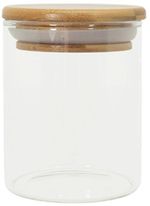 Pote de Mantimentos de Vidro Hermético Oikos com Tampa Bambu Circular 200ml