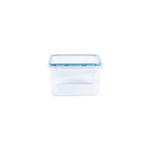 Pote Plástico Hermético Oikos Quadrado Cliq Incolor 900ml