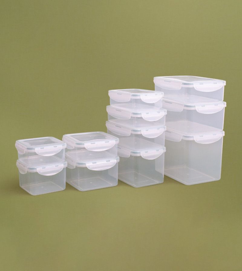 POTE-HERMETICO-OIKOS-PLASTICO-23L-INCOLOR-RETANGULAR-CLIQ