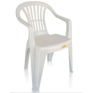 Cadeira Poltrona Antares Boa Vista Branco Gelo