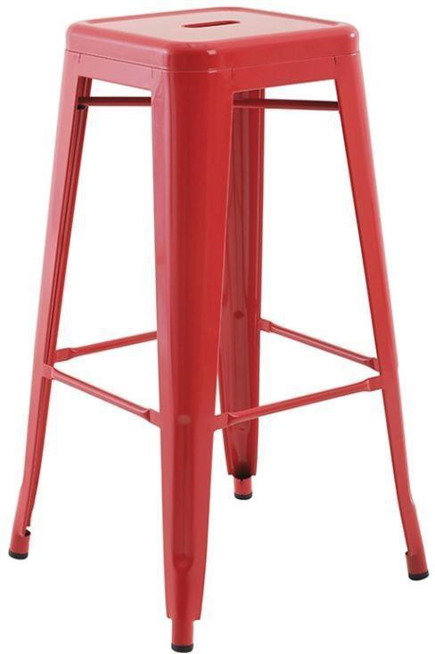 Banqueta-Iron-Alta-Rivatti-Aco-Vermelho-425x76x425cm