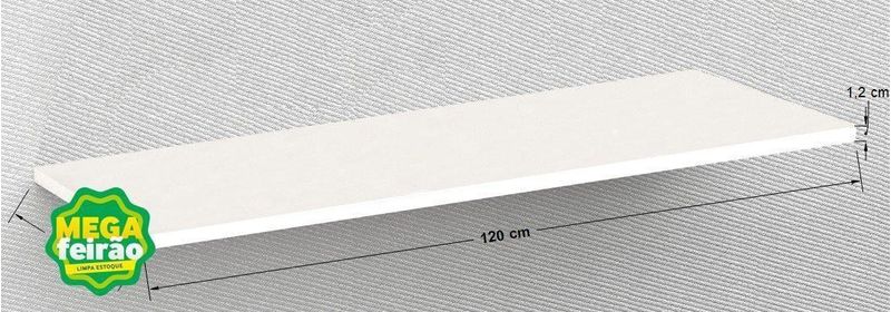 Prateleira-Decorativa-Bonatto-Livorno-Branco-120x20x12cm