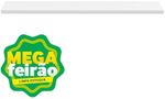 Prateleira-Decorativa-com-Suporte-Stilo-Montfacil-Branca-Borda-Reta-120x14cm