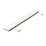 PRATELEIRA-DECORATIVA-STILO-COM-SUPORTE-569-MONTFACIL-120X14-BRANCA-BORDA-RETA