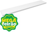 Prateleira-Decorativa-Reta-com-Suporte-Classic-Montfacil-Branca-Borda-Reta-150x25cm