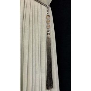 Prendedor Abraçadeira de Cortina QQ Fendi Resina Tripla Luba Acessórios Poliamida