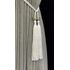 Prendedor Abraçadeira de Cortina QQ Off White Bolas Metalizadas Ouro Luba Acessórios Poliéster-ns_176813_1