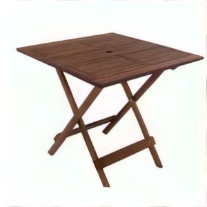 Mesa de Madeira Artek Articulável Garimmpo Cedro Rosa Madeira Maciça 80x77x80cm