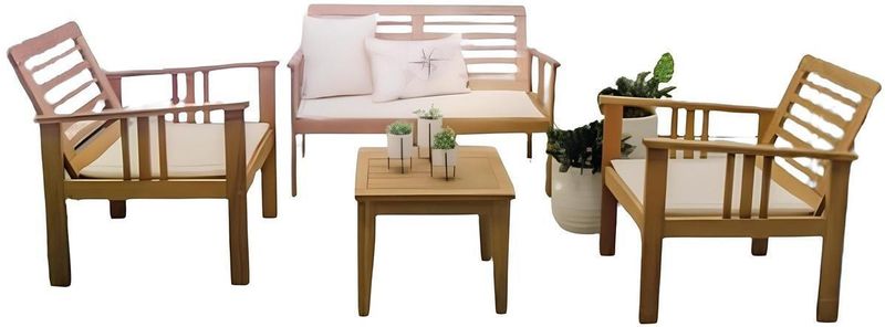 Sofa-2-Lugares-e-2-Poltronas-1-Lugar-com-Mesa-de-Centro-Garimmpo-Cedro-Rosa-Madeira-Macica