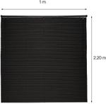 PERSIANA-PREMIER-PVC-CONTHEY-25MM-100X220-PRETA-A