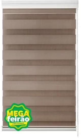 Persiana-Rainbow-Evolux-Rolo-Dupla-100x220cm-Caramelo