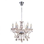 LUSTRE-FRANCE-6-LAMPADAS-E14-40W-METAL-E-CRISTAL-STARTEC-148210009-CHAMPAGNE-BIVOLT