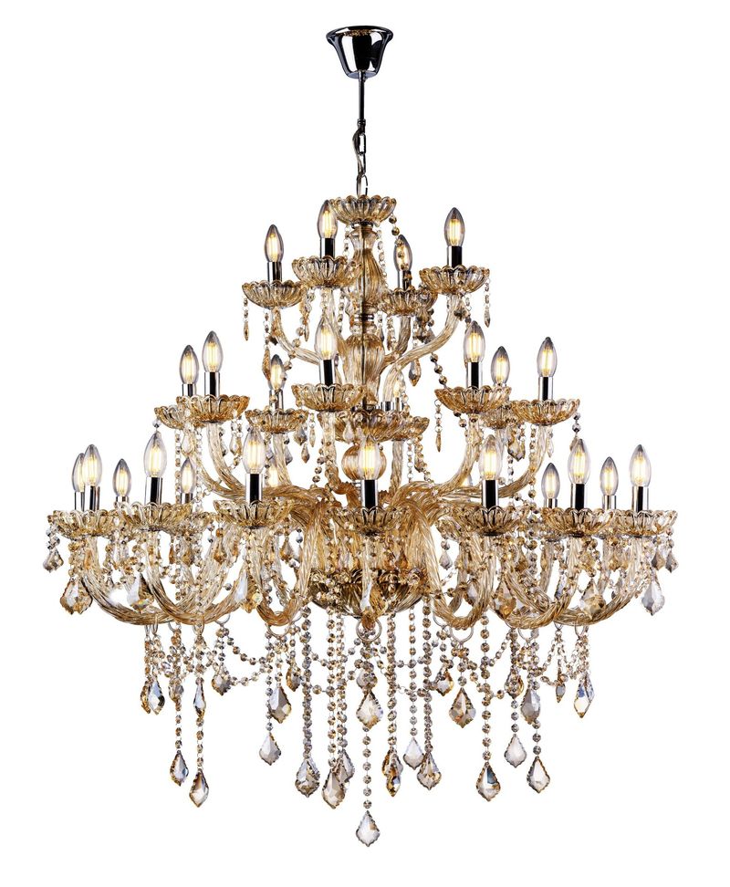LUSTRE-NICE-28-LAMPADAS-E14-40W-METAL-CRISTAL-E-VIDRO-STARTEC-140240016-CHAMPAGNE-BIVOLT