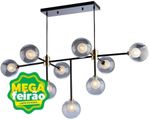 PENDENTE-MANHATTAN-9-LAMPADAS-G9-20W-METAL-E-VIDRO-STARTEC-149260090-PRETO-E-DOURADO-BIVOLT