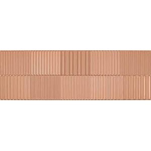 Revestimento Para Parede Portobello 30x90cm Terracota Groove Matt Retificado Classe A