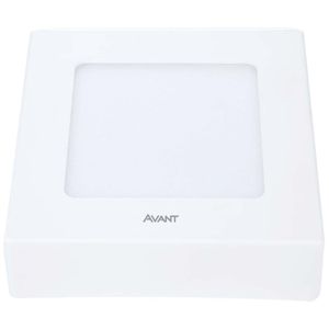 Painel Led Pop 6W 4000K Alumínio+Policarbonato Avant 768380875 Branco Bivolt