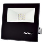 REFLETOR-SLIM-LED-10W-6500K-ALUMINIO-VIDRO-AVANT-259101374-PRETO-BIVOLT