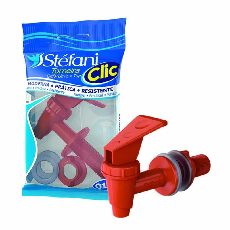 TORNEIRA-STEFANI-CLIC-COLOR-CART-DZ-MR-MR-STEFANI-PLASTICO