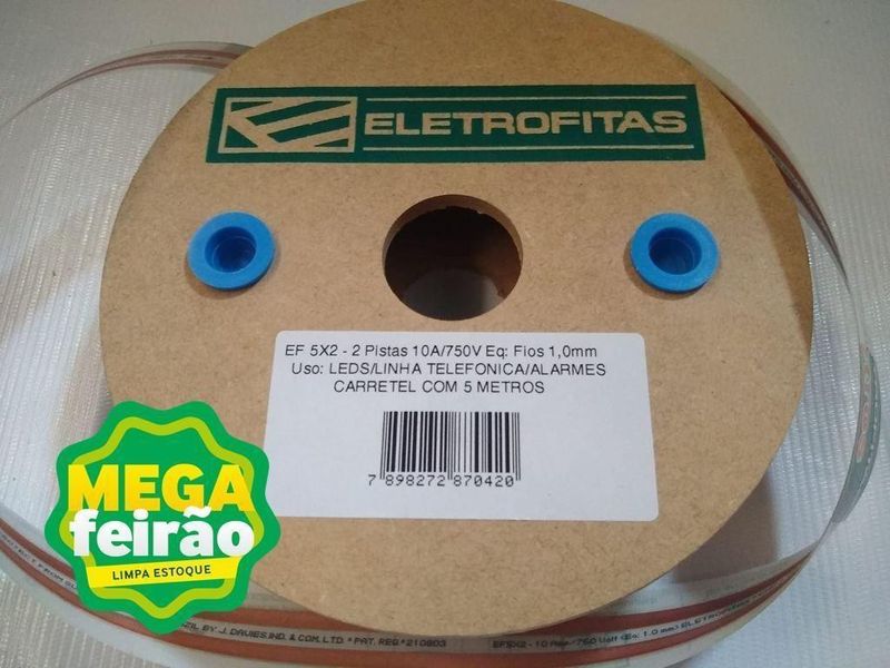 Eletrofita-Ef-5X2-Jdavies-2-Pistas-10A-5M