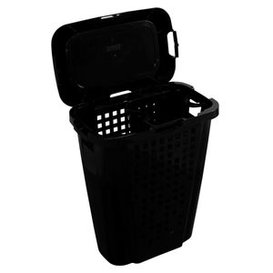 Cesto Organizador Para Roupas Telado Astra Preto 45L