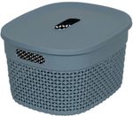 Cesto-Organizador-com-Tampa-Astra-Plastico-Mediterraneo-12L