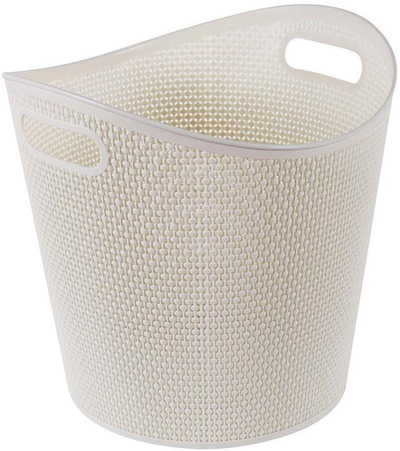 Cesto-Organizador-Sem-Tampa-Plastico-Astra-Bege-35L
