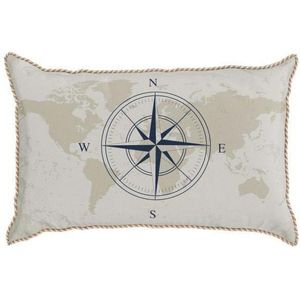 Almofada Nautica Belchior Com Cordãoo 35X55cm