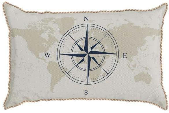 Almofada Nautica Belchior Com Cordãoo 35X55cm