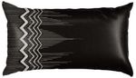 Almofada Silk Home Belchior Preta 28x48cm