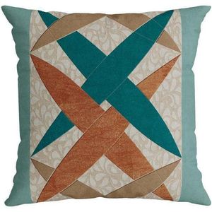 Almofada Veludo Luxor Belchior Terracota 50x50cm