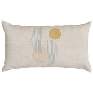 Almofada Veludo Luxor Belchior Bege 28x48cm