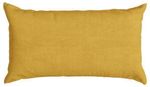 Almofada Veludo Luxor Belchior Lisa Mostarda 28X48cm