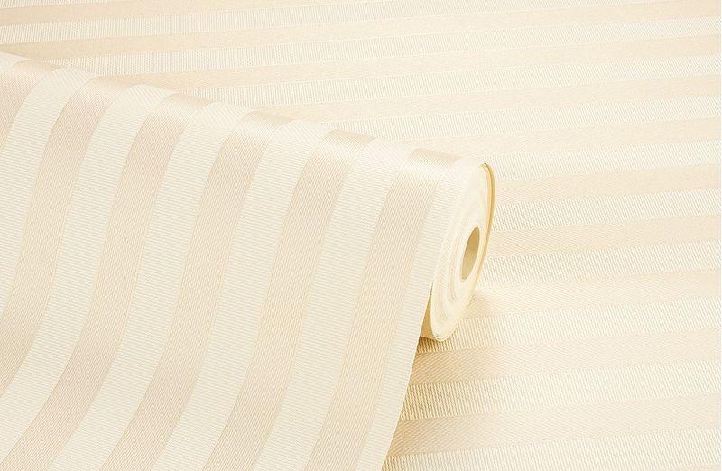 Papel-de-Parede-Bobinex-1016-Listras-Finas-Bege-e-Branco