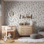 Papel-de-Parede-Bobinex-1043-Arabesco-Nouveau-Azul-e-Bege