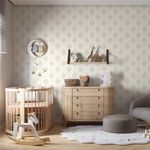 Papel-de-Parede-Bobinex-2402-Arabesco-Do-Tempo-Cinza-e-Bege