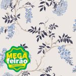 Papel-De-Parede-Bobinex-2405-Floral-Do-Tempo-Azul