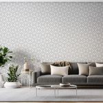 PAPEL-DE-PAREDE-BOBINEX-3509-RELEVO-FLOR-CINZA